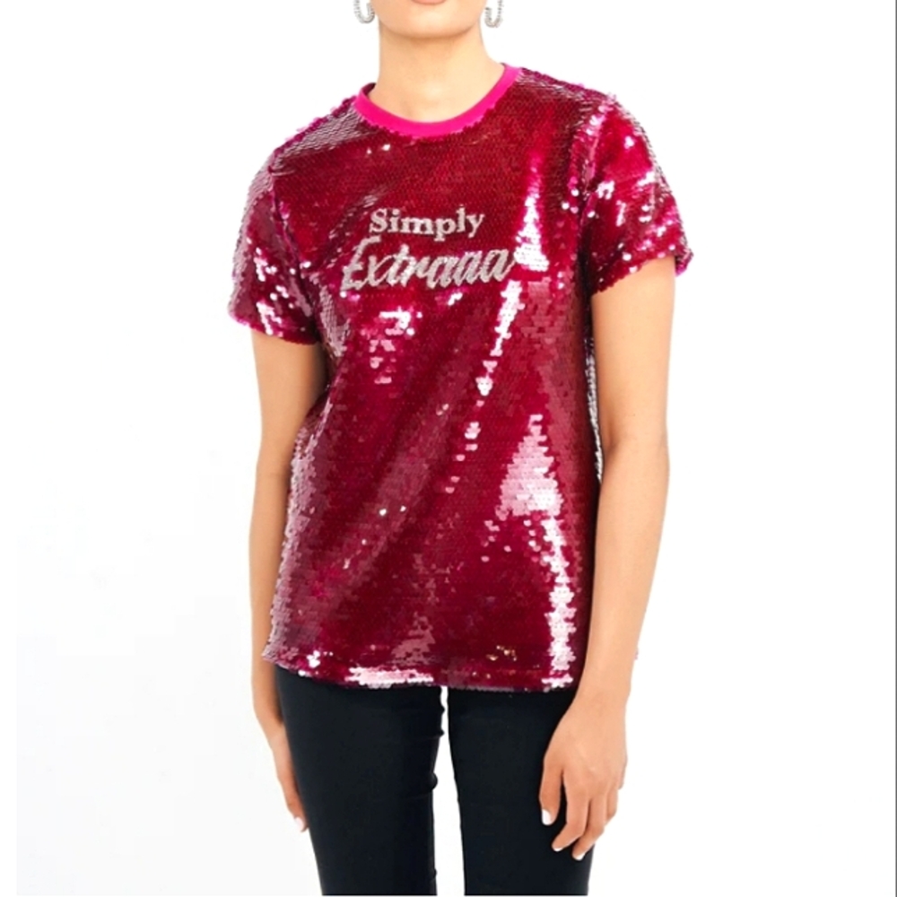Sassy Jones Sequin Top